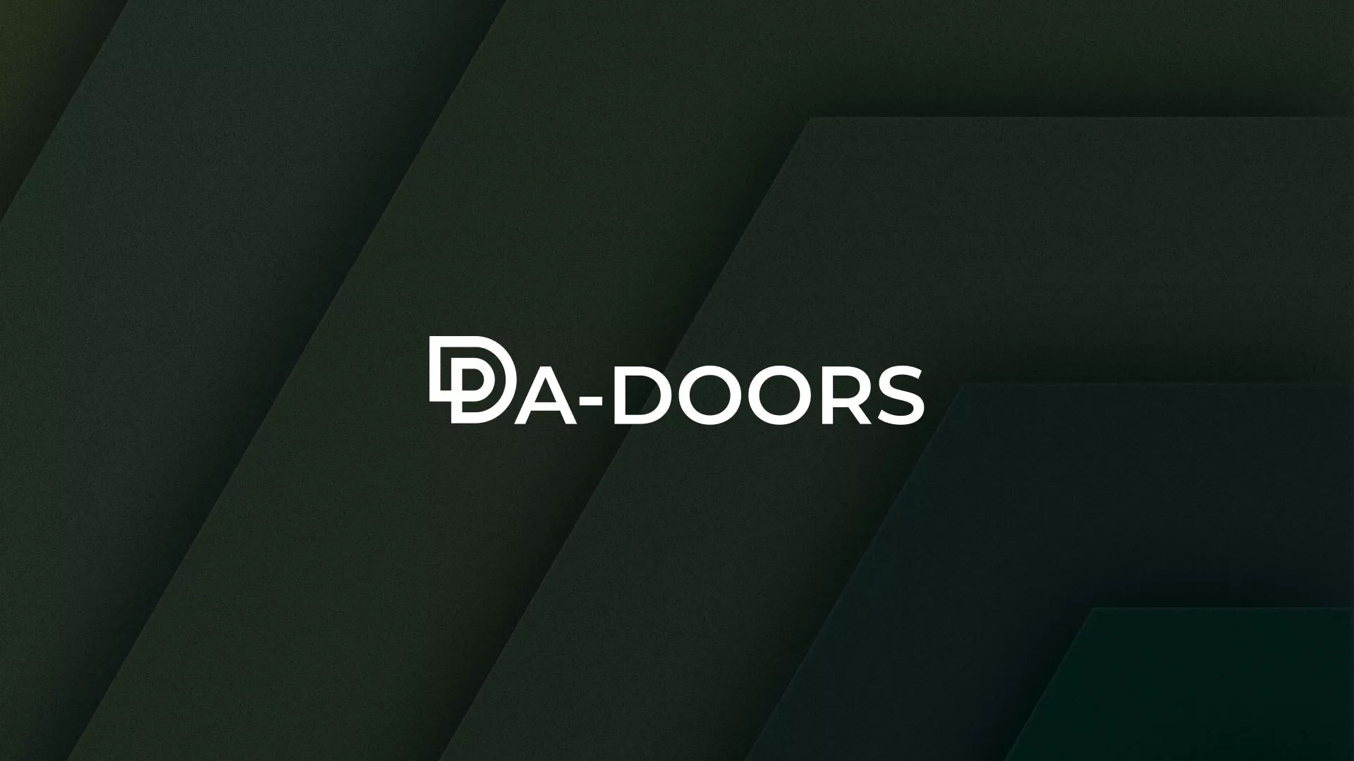 Создание логотипа компании «DA-DOORS» в Яхроме